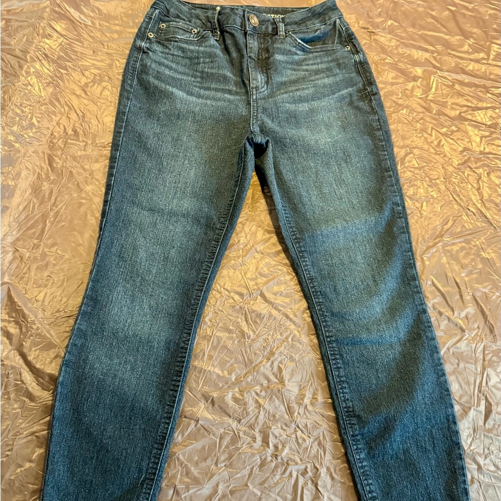Natural Reflections Dark Blue Skinny Jeans